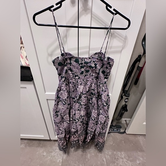 Sleeveless midi dress with pockets - Picture 8 of 11